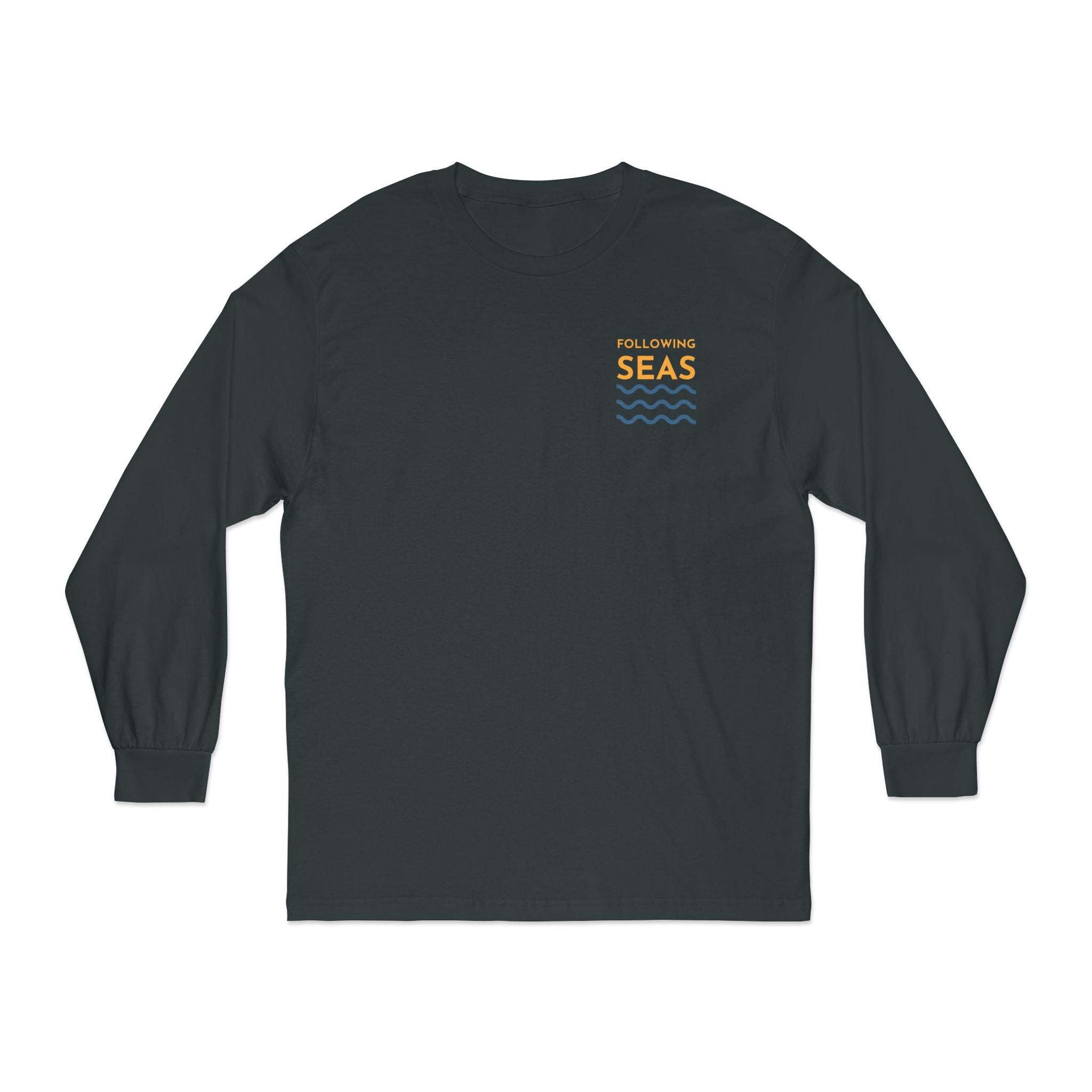 100% Cotton Long Sleeve T-Shirt - The Blue Square