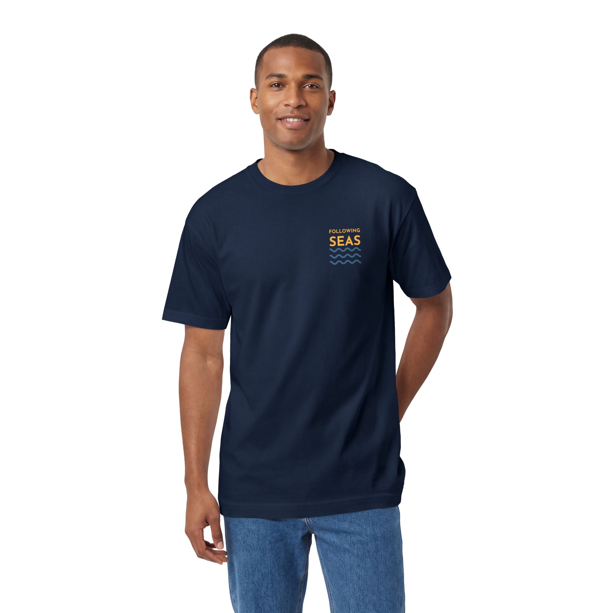 100% Cotton T-Shirt - The Blue Square