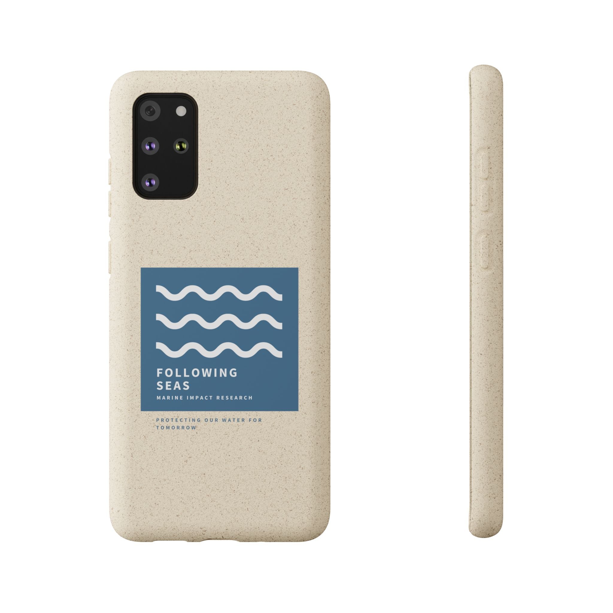 Biodegradable Phone Case - The Blue Square