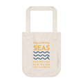 Organic Canvas Tote Bag - Following Seas
