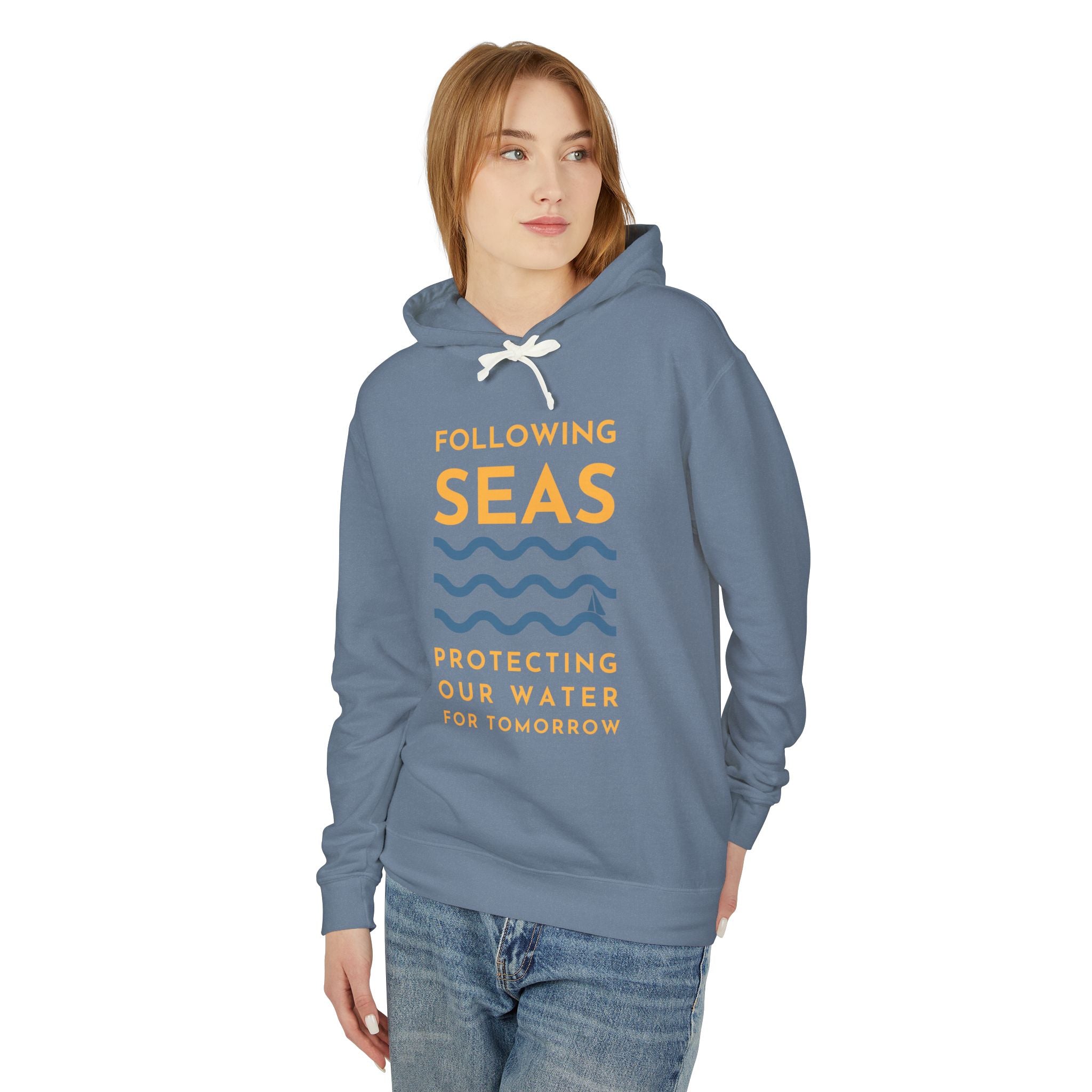 100% Cotton Hooded Sweatshirt - Protecting Our Water for Tomorrow