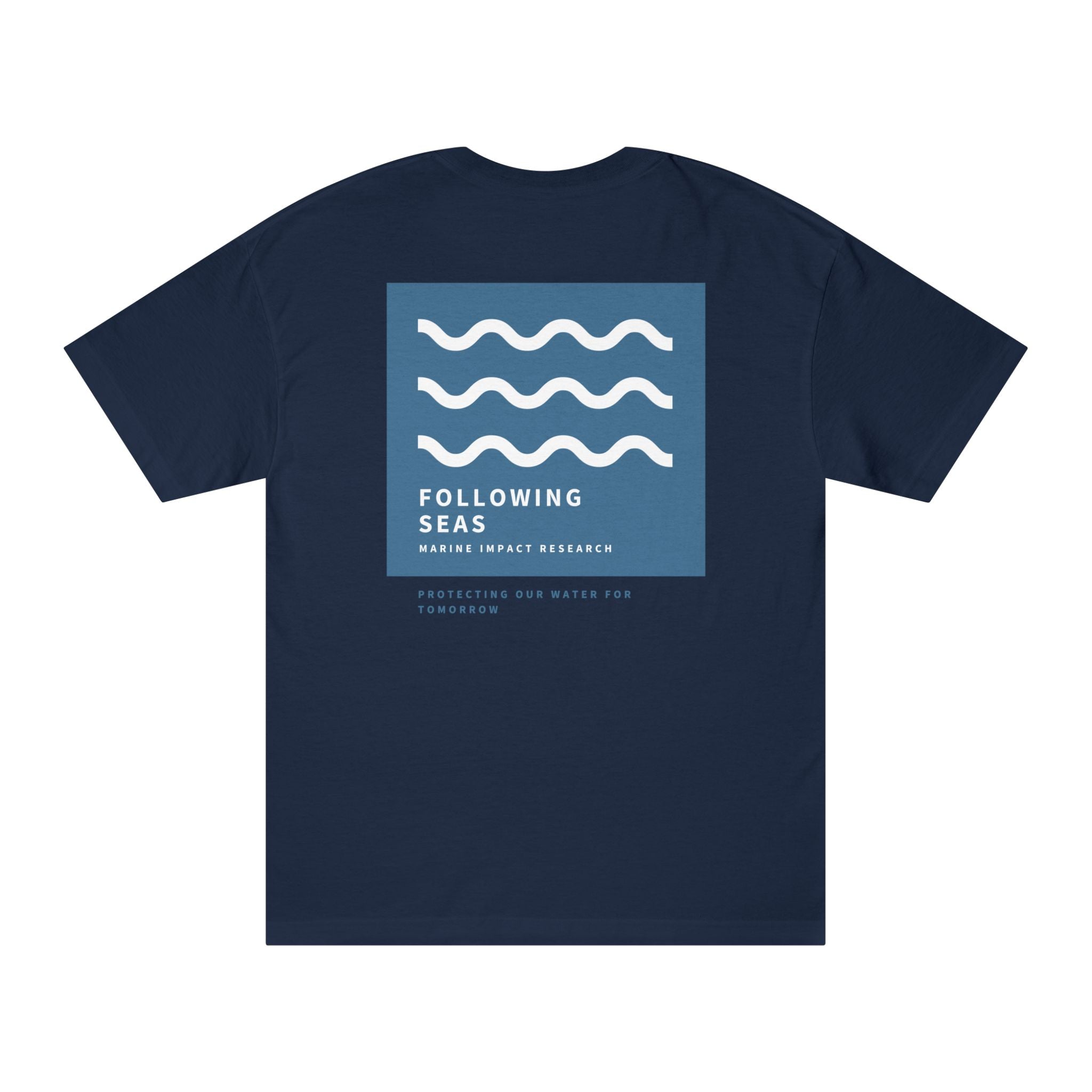 100% Cotton T-Shirt - The Blue Square