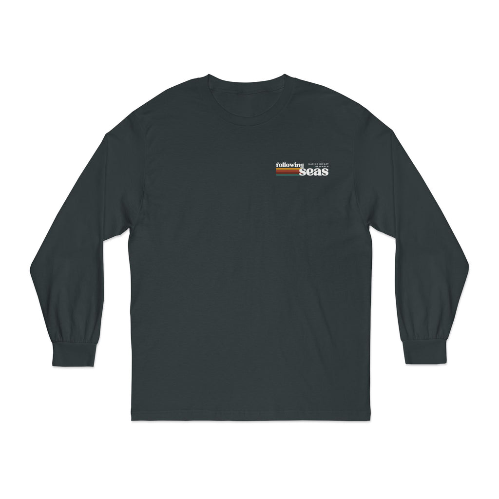 100% Cotton Long Sleeve T-Shirt - Vintage Sunset