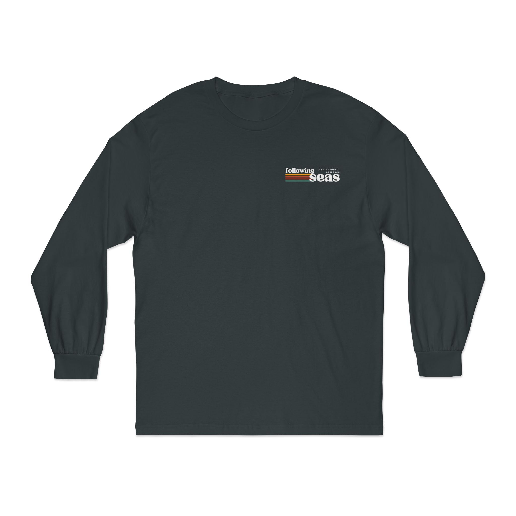 100% Cotton Long Sleeve T-Shirt - Vintage Sunset