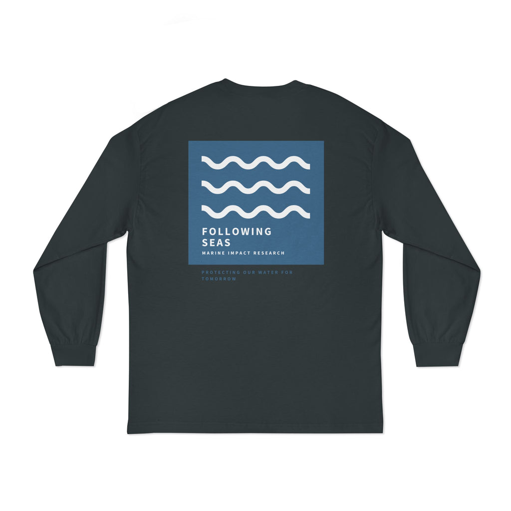 100% Cotton Long Sleeve T-Shirt - The Blue Square