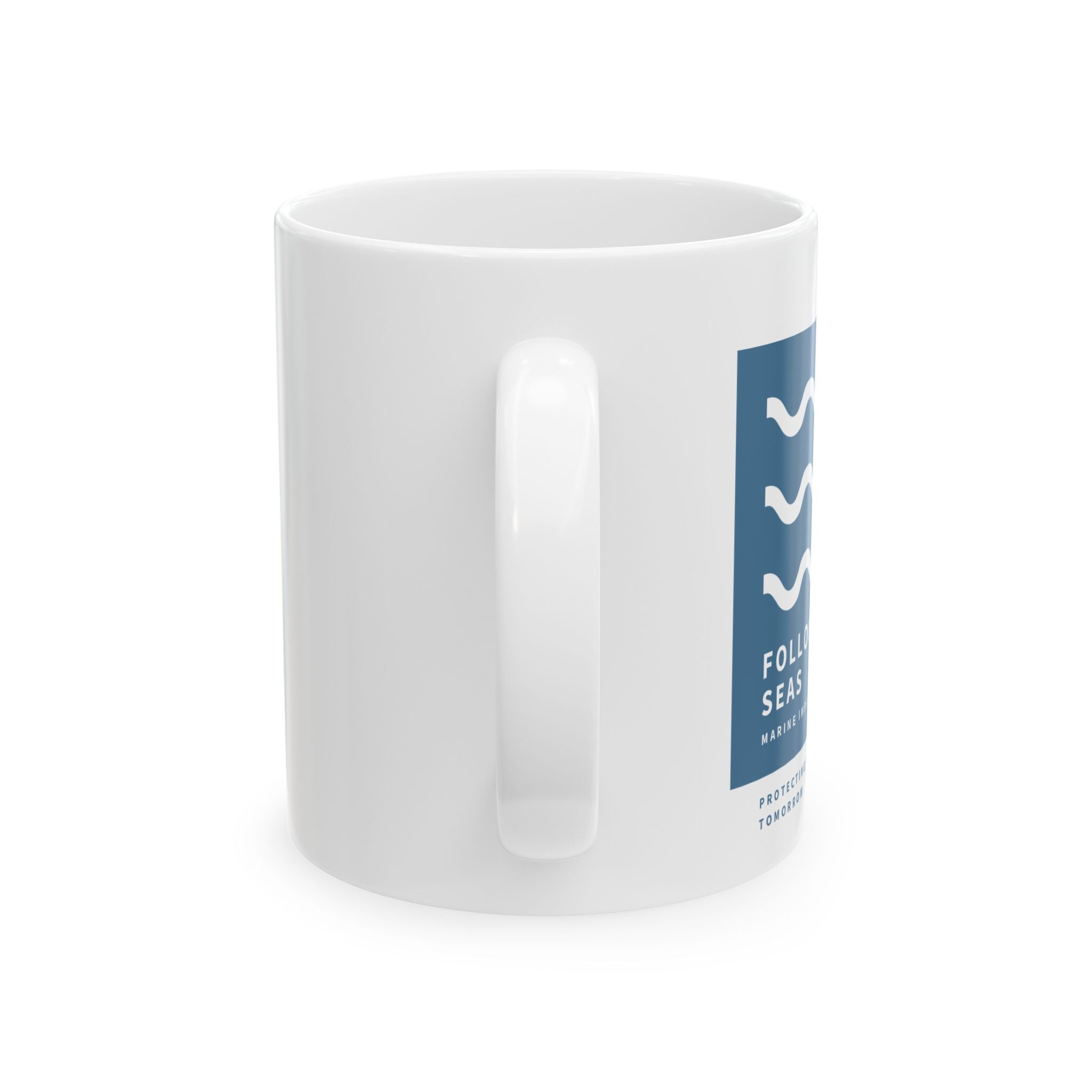 Ceramic Mug - The Blue Square
