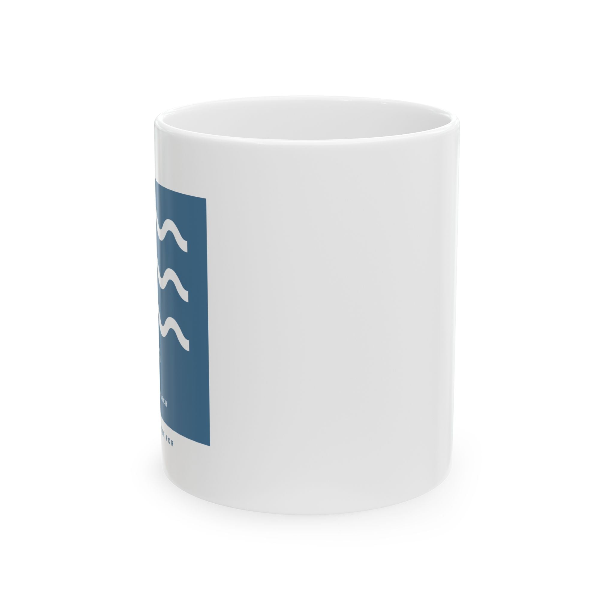 Ceramic Mug - The Blue Square