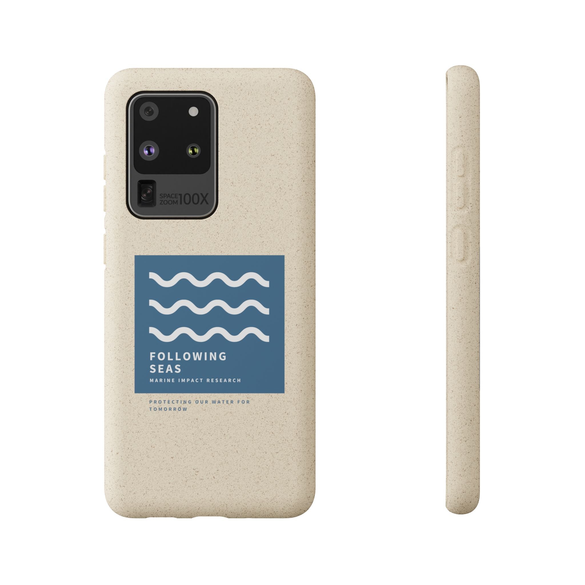 Biodegradable Phone Case - The Blue Square