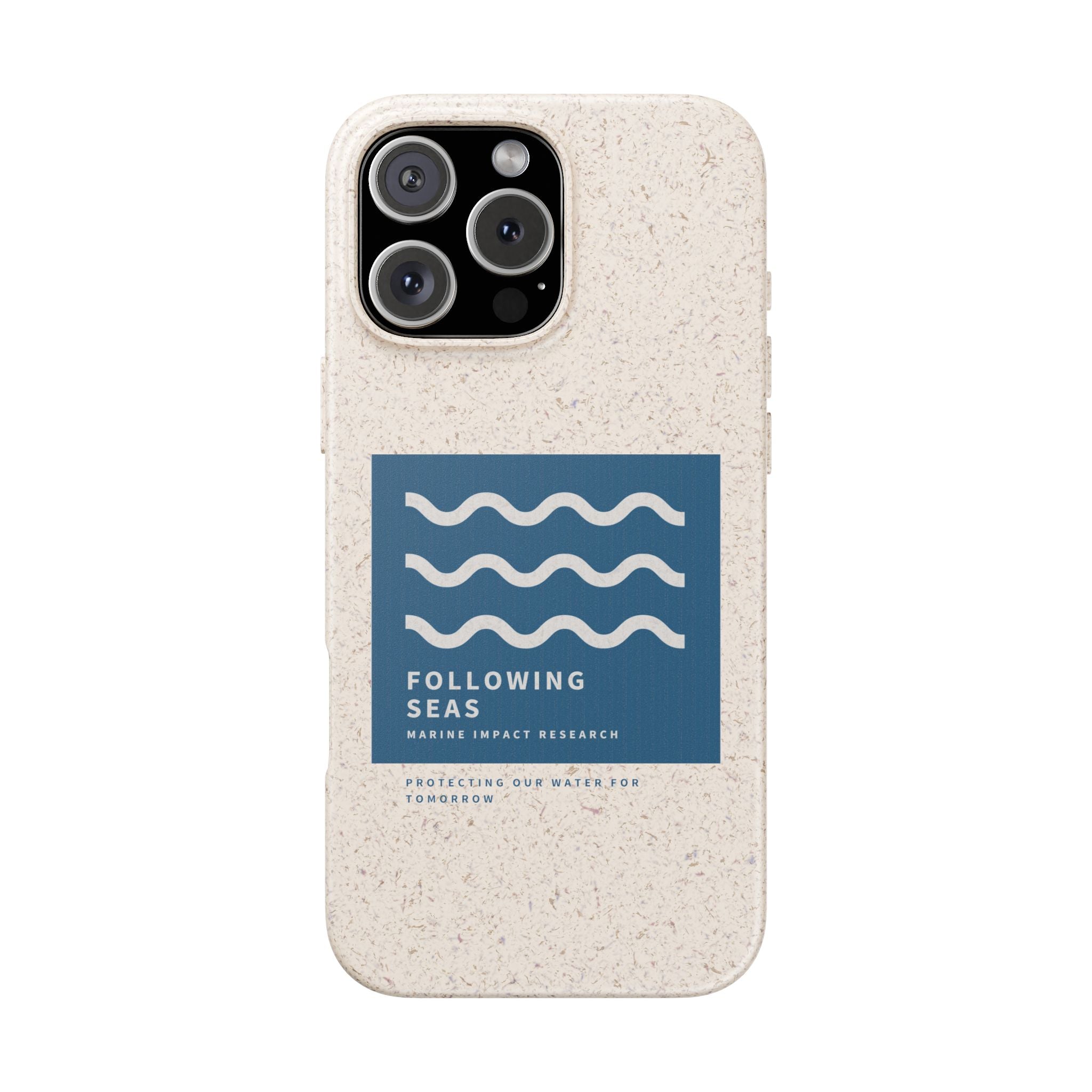 Biodegradable Phone Case - The Blue Square