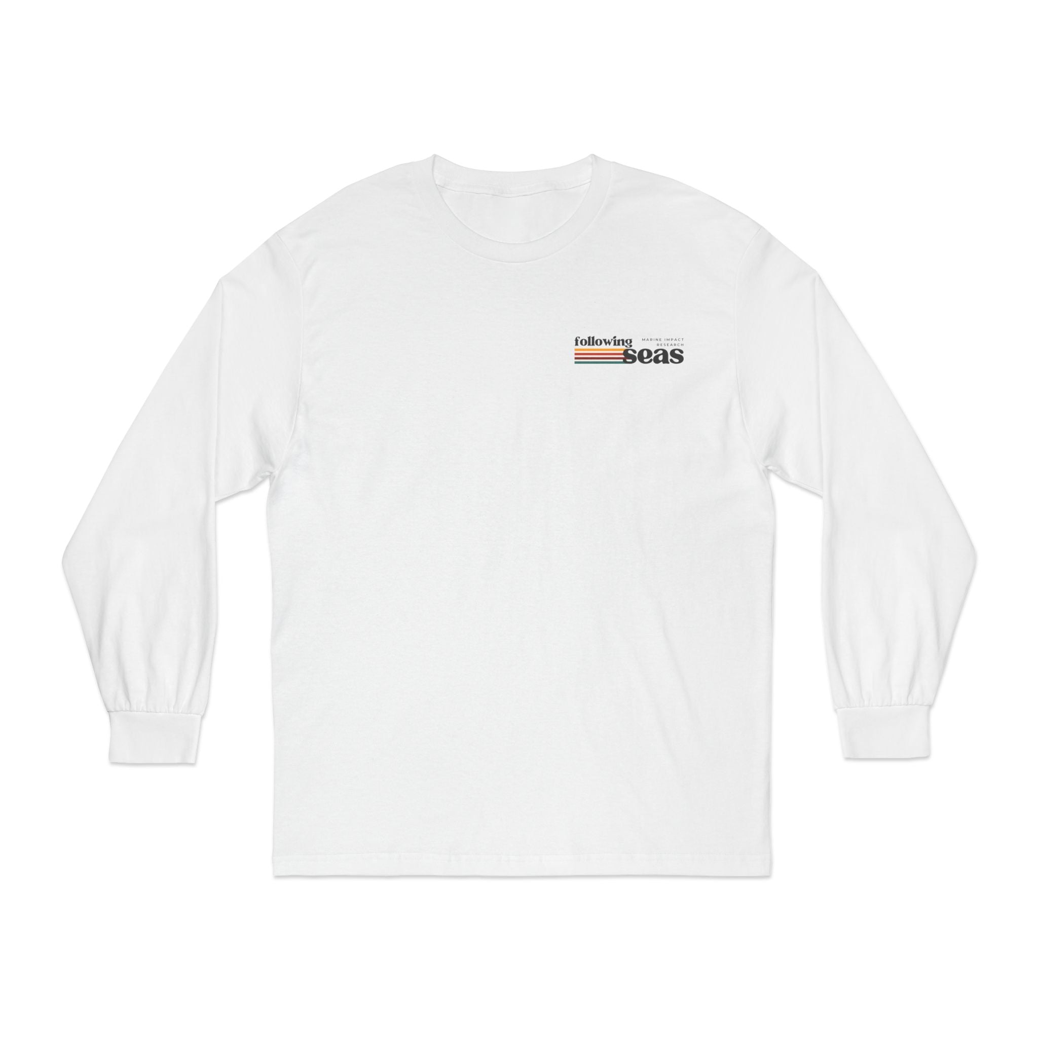 100% Cotton Long Sleeve T-Shirt - Vintage Sunset